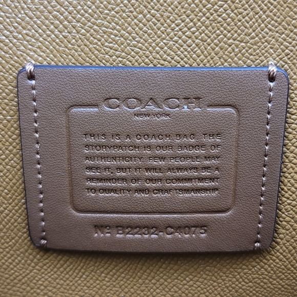 Coach SET 2 PCS Signature Shoulder Bag Purse Handbag + Wallet NWT - Picture 4 of 16